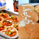 BBQ Chicken & Cheese Burger Bake
