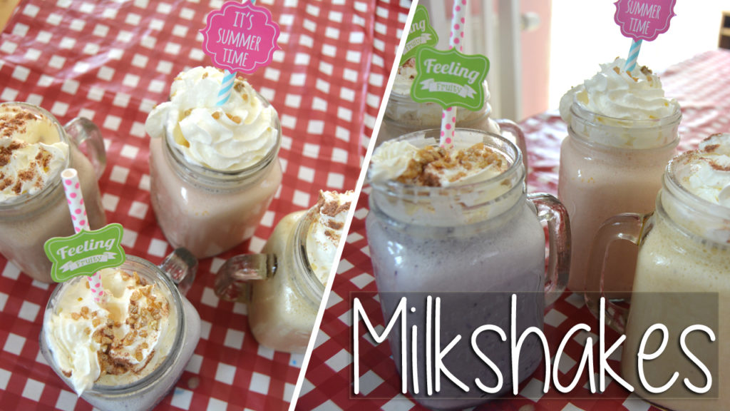 How to Make Milkshakes at Home | Chocolate/Strawberry/Banana/Blueberry