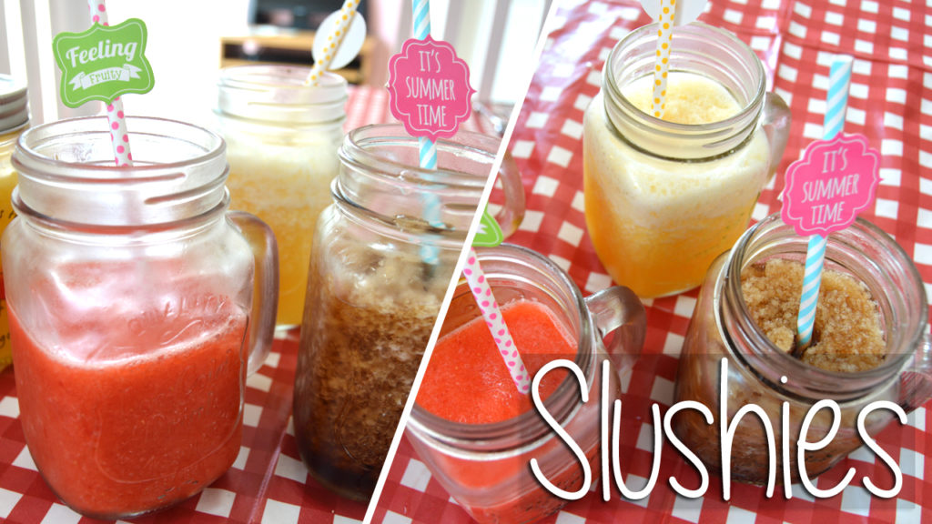 How To Make Slushies At Home | Mango/Strawberry/Tropical/Cola