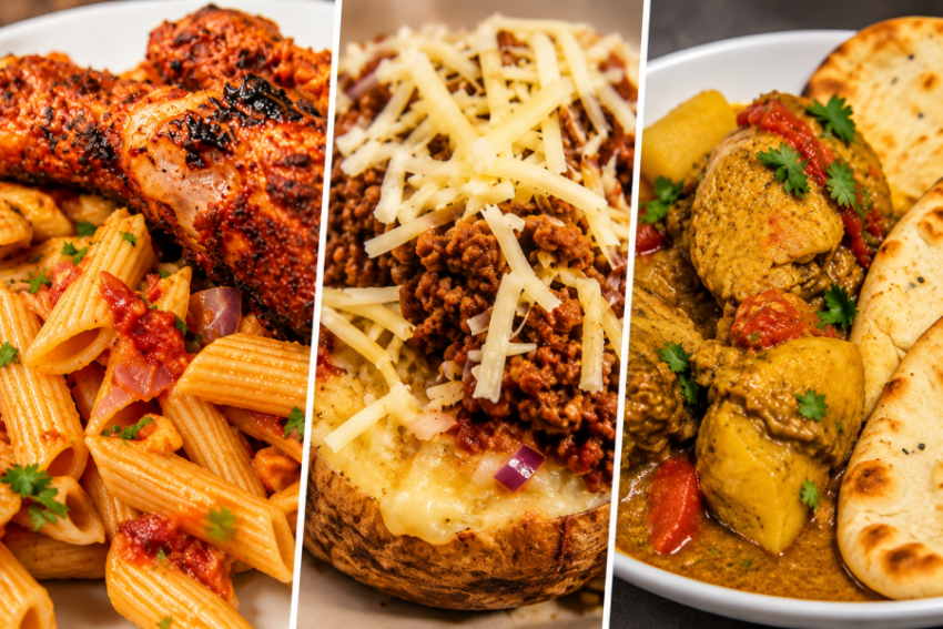 3 Easy Family Dinner Ideas | Tandoori Chicken Pasta, Keema Jackets & Chicken Curry